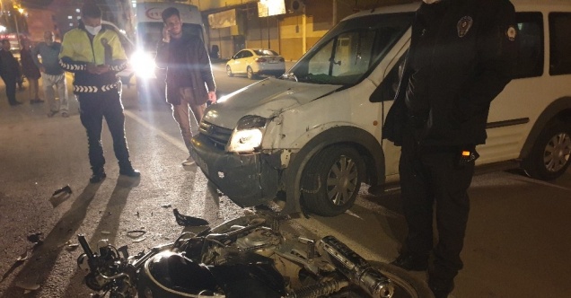 Reyhanlı’da trafik kazası: 1 yaralı