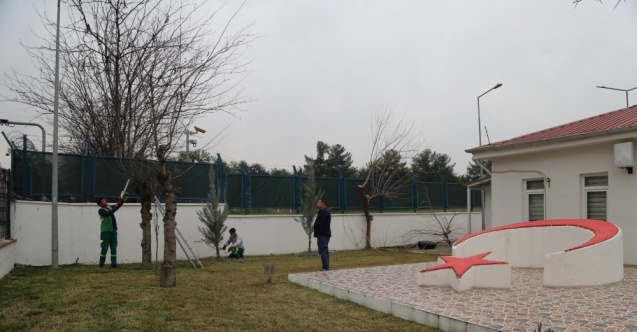 Siirt’te Şehitlik Anıtında çevre düzenlemesi çalışmaları başlatıldı