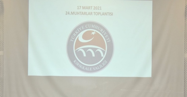 Vali Sezer, muhtarlarla "pandemi" toplantısı düzenledi: "Her kesim üzerine düşeni yapması gerekiyor"