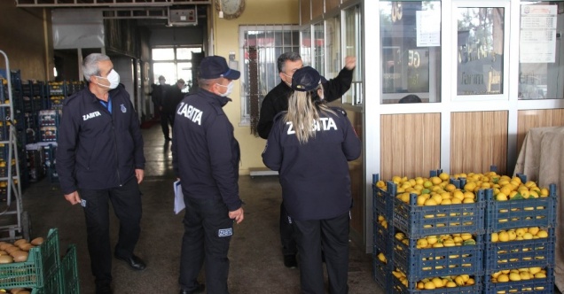 Kahramanmaraş zabıtasından pandemi denetimleri