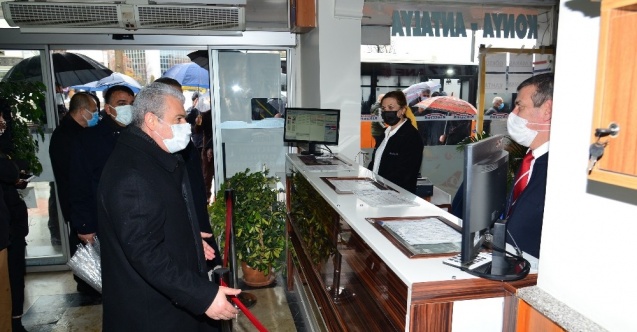 Korona virüs salgınında Kırşehir Valiliğinin denetimleri devam ediyor