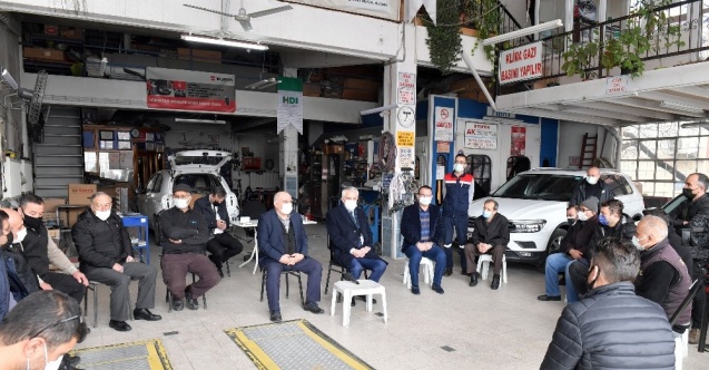 Başkan Başdeğirmen: “Esnafımızın daha rahat bir ortamda iş yapabilmelerini sağlayacağız”