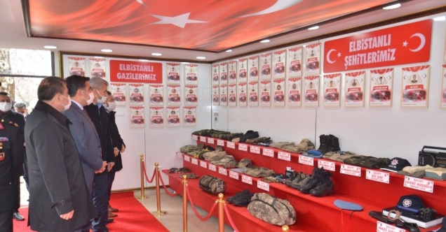 Şehitlerin emanetleri müzede sergileniyor