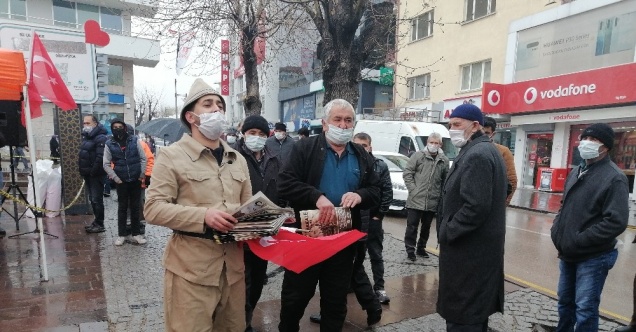 Aksaray’da belediyeden halka üzüm hoşafı ve ekmek ikramı