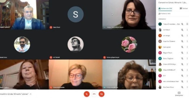 Osmanlı’nın izinde “mimarlık” e-seminer dizisi başladı