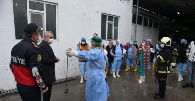 Peynir fabrikasında gaz sızıntısı: 8 işçi yaralandı