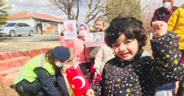 Şehitler anısına fidan dikildi