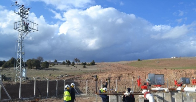 Reşadiye’de doğalgaz heyecanı