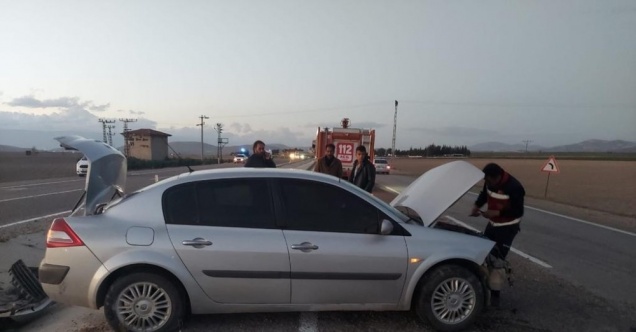 Hatay’da trafik kazası: 1 yaralı