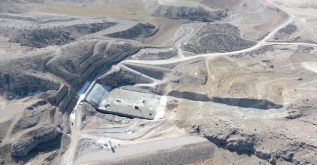 İnandık barajı çalışmaları devam ediyor