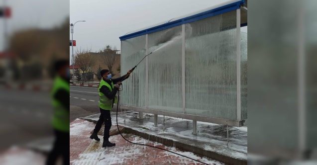Siirt Belediyesi vatandaşların ortak kullanım alanlarını temizledi