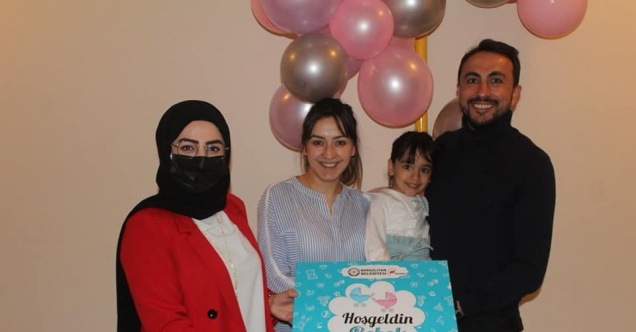 Boğazlıyan Belediyesinden ‘Hoş geldin Bebek’ hediyesi