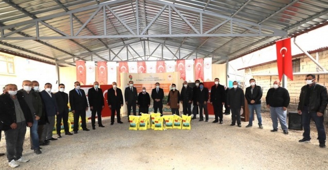 Amasya’da çiftçilere 20 ton yonca tohumu dağıtıldı