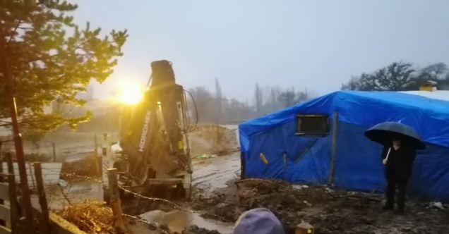 Tokat’ta, sağanak yağış su baskınlarına neden oldu