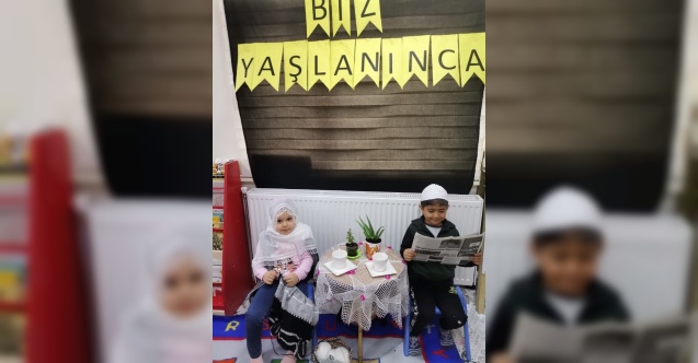 Miniklerin Yaşlılar Haftası etkinliği beğeni topladı