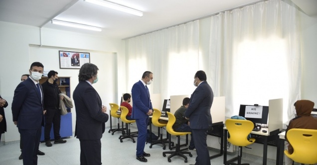 Kırsal mahallelere EBA irtibat merkezi açıldı