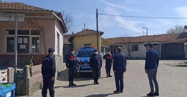 Edirne'de Bir köy karantinaya alındı