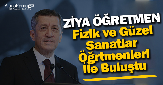 'Ziya Öğretmen' fizik öğretmenleri ve güzel sanatlar öğrencileriyle buluştu