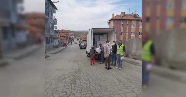 Yardım kolileri ihtiyaç sahiplerine ulaştırılıyor