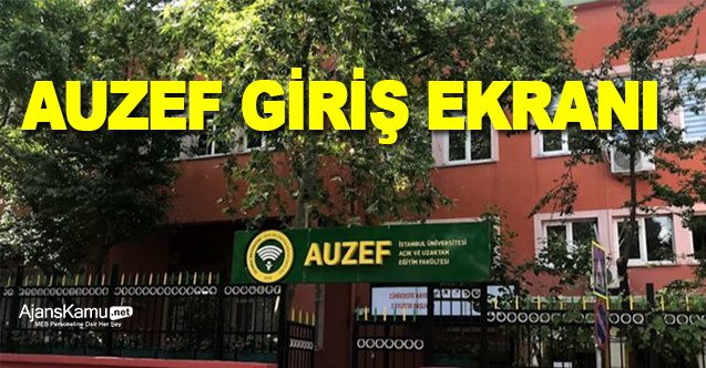 AUZEF sınav giriş ekranı! AUZEF sınavları için önemli uyarı
