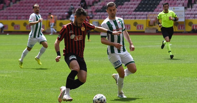 Bursaspor Eskişehirspor'u farklı yendi
