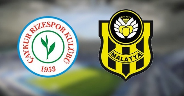 Çaykur Rizespor: 0 - Yeni Malatyaspor: 4