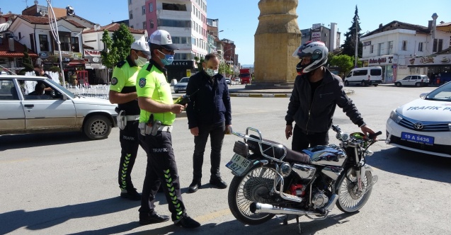Çorum’da motosiklet kazalarında düşüş