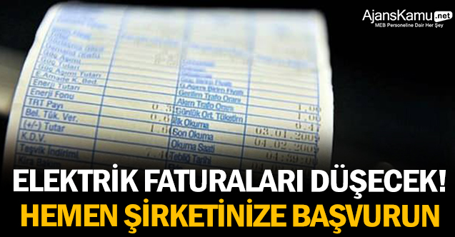Bunu yaparsanız, elektrik faturalarınız düşecek!
