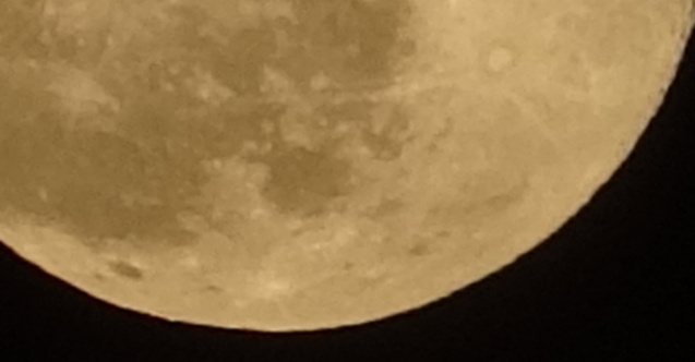 Ardahan’da muhteşem Süper Ay manzarası