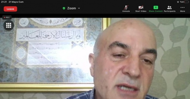 Üniversitede Yunus Emre söyleşisi