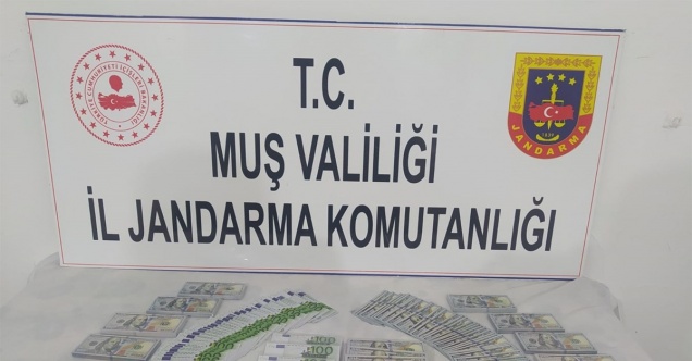 Muş’ta 2 milyon TL’lik sahte döviz ele geçirildi