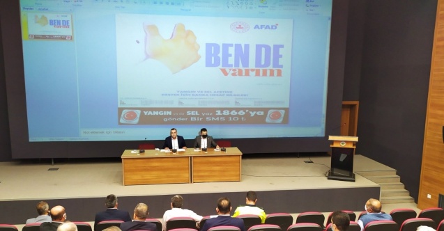 Afet Bölgelerine Yardım Koordinasyon toplantısı yapıldı