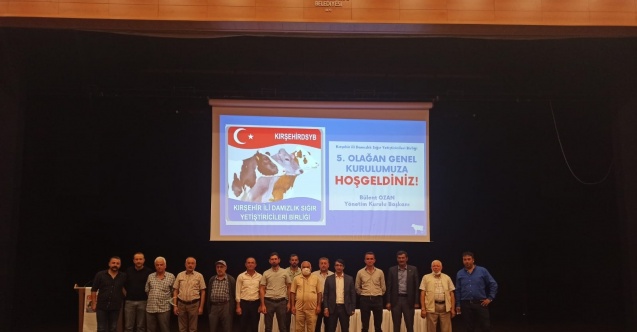 Damızlık Sığır Yetiştiricileri Birliği 5. Olağan Genel Kurulu Yapıldı