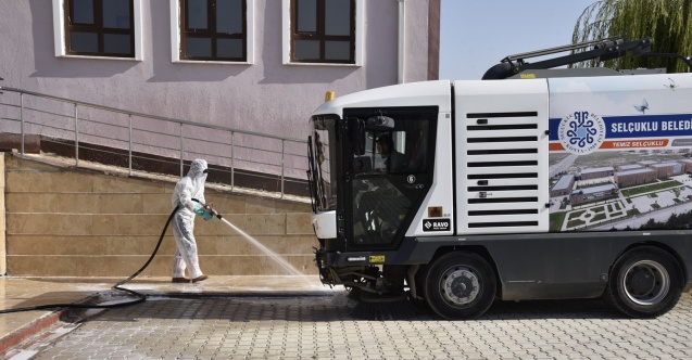 Selçuklu Belediyesi okulları eğitime hazır hale getirdi