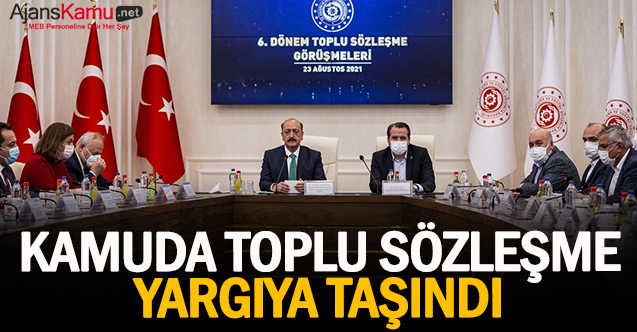 Kamuda toplu sözleşme yargıya taşındı