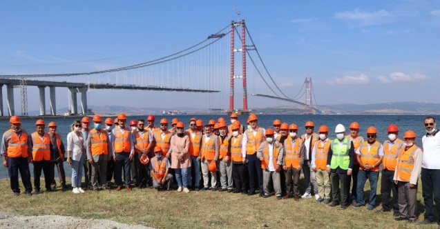 Çanakkale’nin muhtarları, 1915 Çanakkale Köprüsü’nü gezdi