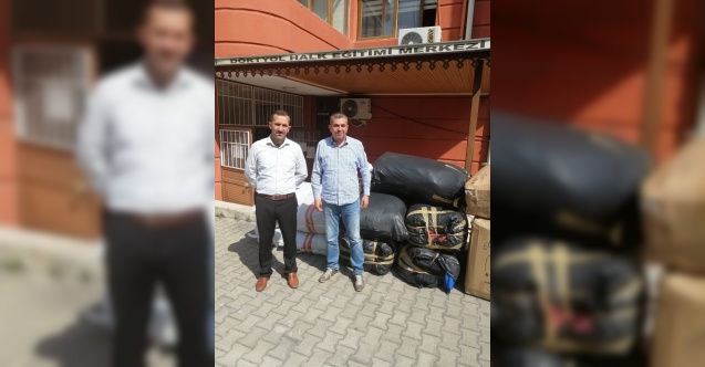 Dörtyol ve Payas’ta öğrencilere çanta ve kıyafet yardımı