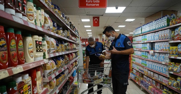 Zabıtadan fiyat denetimi