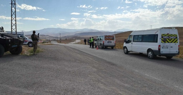 Diyadin’de öğrenci servisleri denetlendi