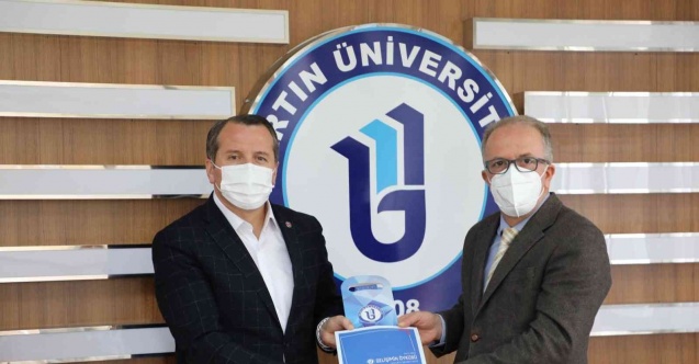 Memur-Sen Genel Başkanı Yalçın, Rektör Uzun’u ziyaret etti