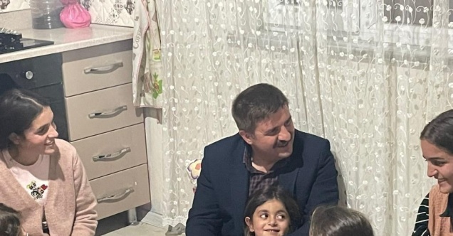 Iğdır Valisi Sarıibrahim’den 9 kız kardeşe sürpriz ziyaret