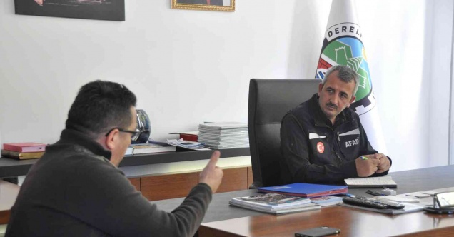 AFAD Başkanı Sezer, Dereli’de incelemelerde bulundu