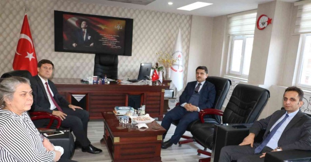 Kaymakam Tunç, milli eğitim müdürlüğü idarecileri ile bir araya geldi