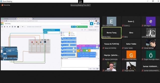 131 öğretmenin katıldığı teknoloji ve kodlama eğitimleri sona erdi
