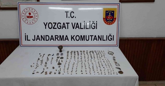 Yozgat’ta 325 parça tarihi eser ele geçirildi