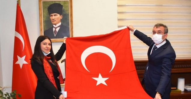 Gaziantep’ten Kırıkkale’ye bayrak ve toprak