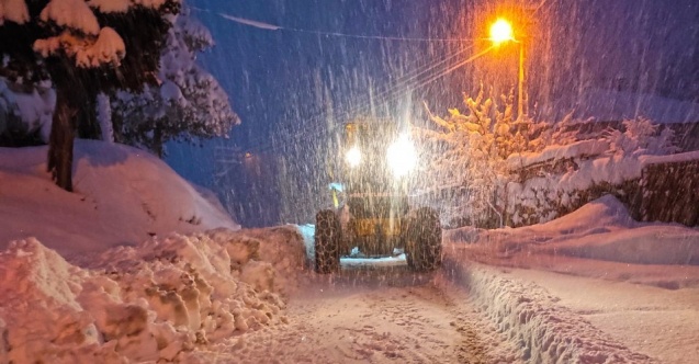 Kahramanmaraş’ta kar kalınlığı 1 metreye ulaştı