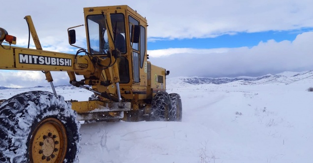 Gümüşhane’de kar yağışı