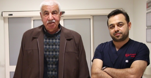 Kriz geçiren hasta 30 dakikalık kalp masajıyla hayata tutundu