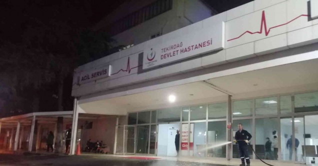 Şehri baştan aşağıya dezenfekte ettiler